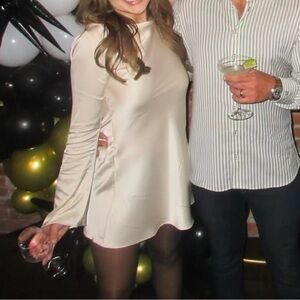 Reformation Pike Satin dress